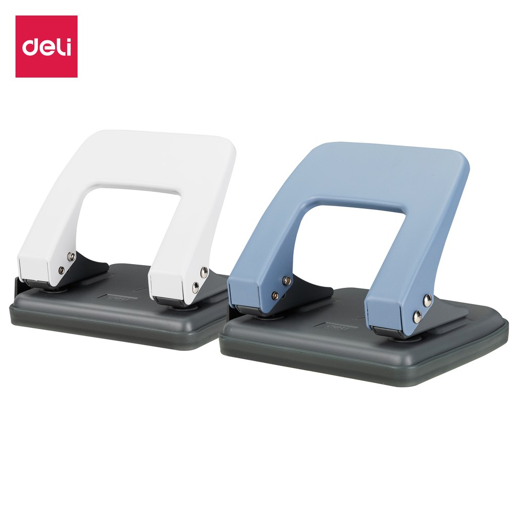 Máy đục lỗ 20 tờ Deli, 2 màu -  E0102