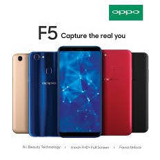 ĐIỆN THOẠI OPPO F5 CHÍNH HÃNG OPPO - ĐỦ MÀU CÓ BẢO HÀNH