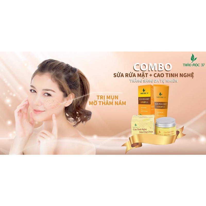 Sữa Rửa Mặt Gold Flus Thảo Mộc 37 | BigBuy360 - bigbuy360.vn