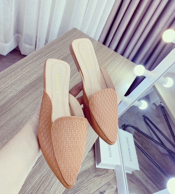 DÉP SỤC NỮ MŨI NHỌN ĐƠN GIẢN SIÊU XINH