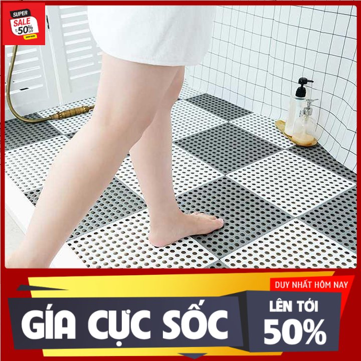 [LOẠI A] Tấm chải sàn chống trơn trượt, Thảm nhựa lót sàn chống trơn trượt nhà tắm an toàn cho bé giá rẻ