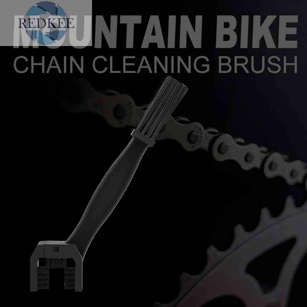 Bàn Chải Làm Sạch Xích Xe Đạp Leo Núi 2 Loại Bằng Nhựa
