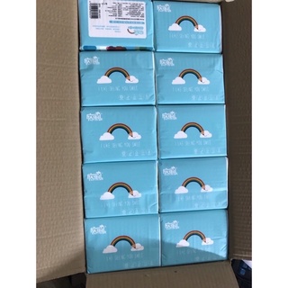 (THÙNG 30 GÓI/300 TỜ) KHĂN GIẤY ĂN CẦU VỒNG( NT 99)