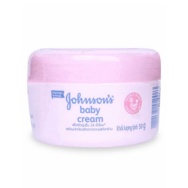 Kem Dưỡng Da Johnson's Baby (50g)
