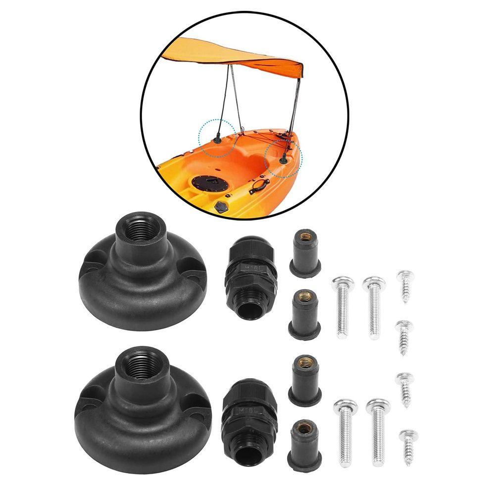 1 Cặp Đế Gắn Mái Hiên Thuyền Kayak Bền Bỉ