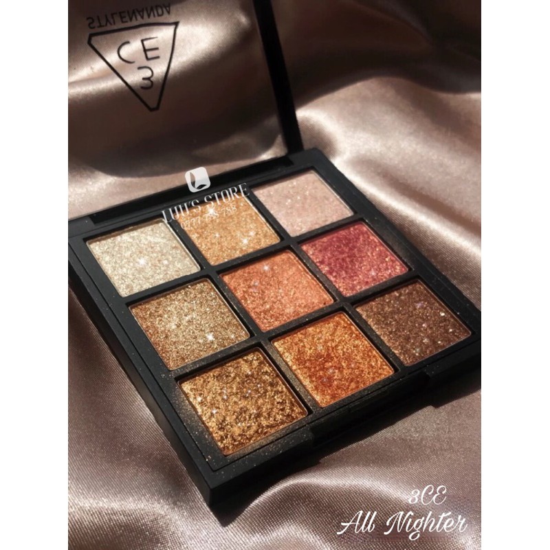 Bảng Màu Mắt 3.C.E All Nighter Multi Eye Color