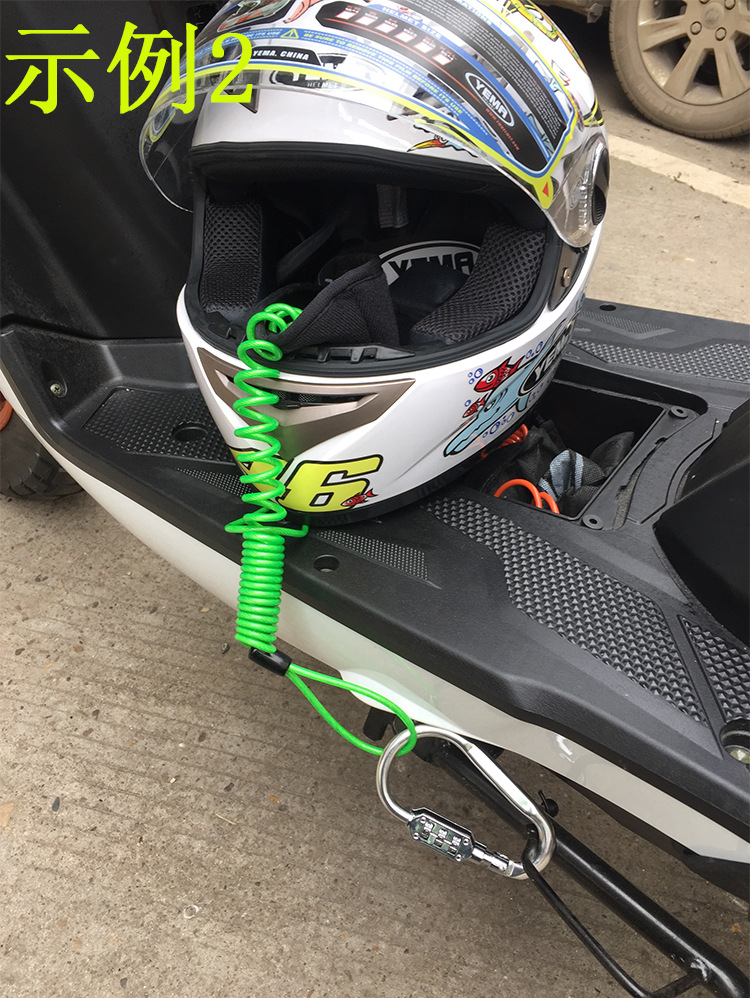 Ronxmor Khóa Mật Khẩu Bằng Hợp Kim Nhôm Nhiều Màu Đa Dạng Cho Ba Lô / Mũ Bảo Hiểm