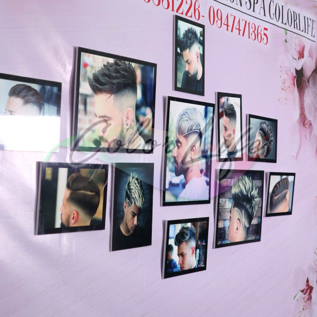 TRANH BARBER TÓC NAM DÁN TƯỜNG TRANG TRÍ SALON TIỆM CẮT TÓC ĐẸP GIÁ RẺ | BigBuy360 - bigbuy360.vn