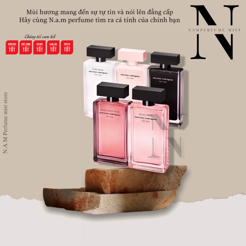 Narciso Rodriguez |  Nước hoa Nữ | Quyến rũ và tiểu thư