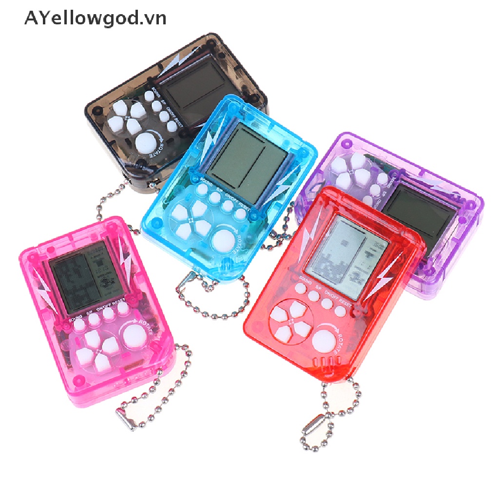 Máy Chơi Game Cầm Tay Cổ Điển Mini Có Móc Khóa