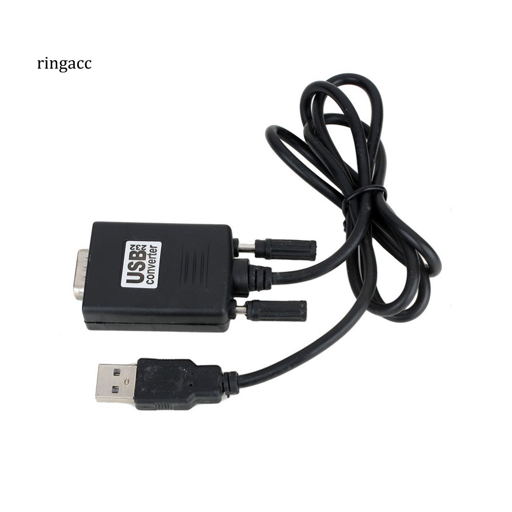 Cáp Chuyển Đổi Từ Cổng Usb Sang Rs232 Serial 9 Pin Com Port Db9 Cho Máy Tính