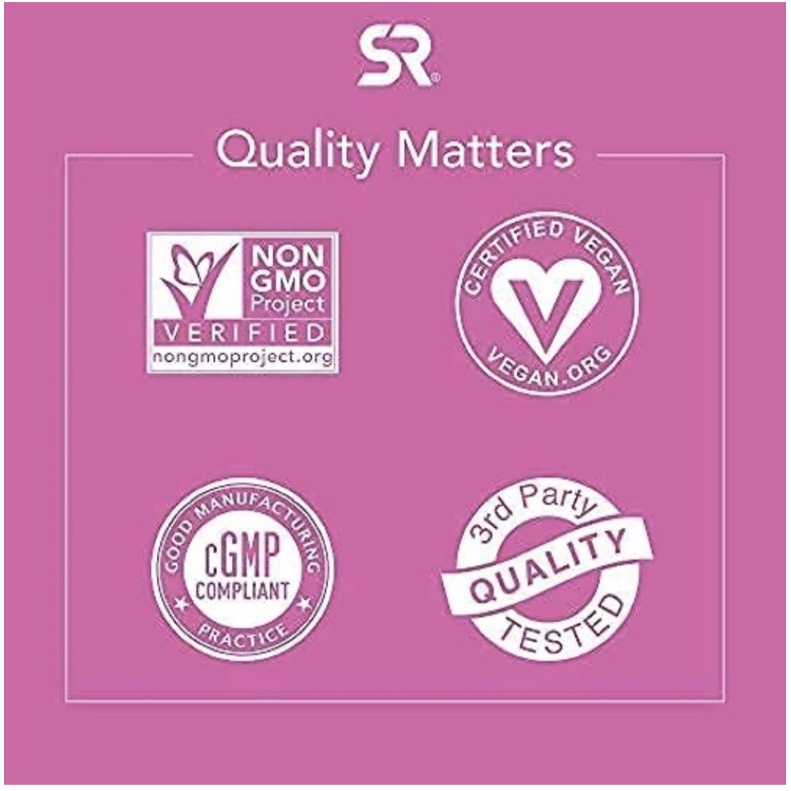 Viên uống thuần chay hữu cơ Biotin (10,000mcg) Sports Research SR Organic Coconut Oil 120 viên USA