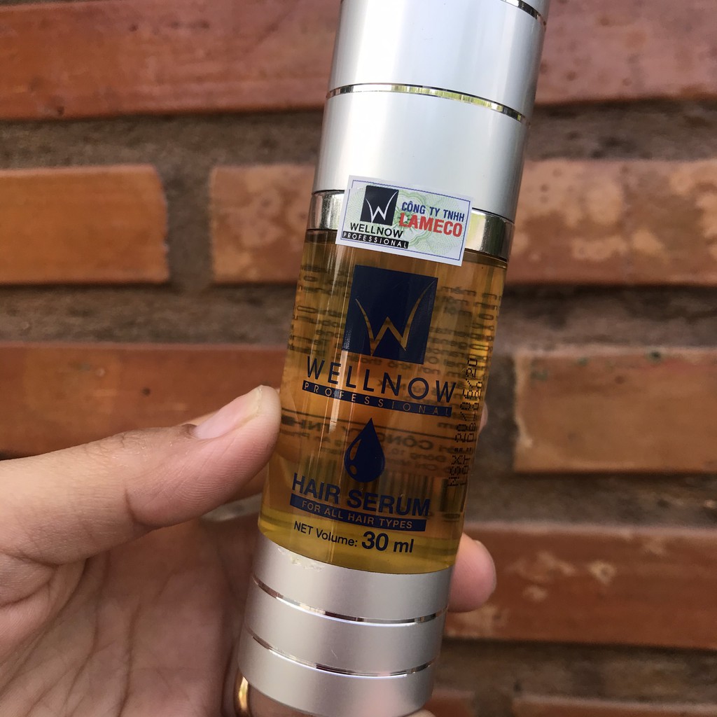 TINH DẦU DƯỠNG TÓC BÓNG KHỎE, GIỮ NẾP TÓC UỐN ARGAN OIL WELLNOW