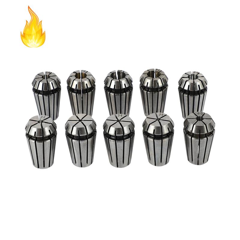 Set 10 Đầu Kẹp Er16 1-10mm Cho Máy Tiện Cnc