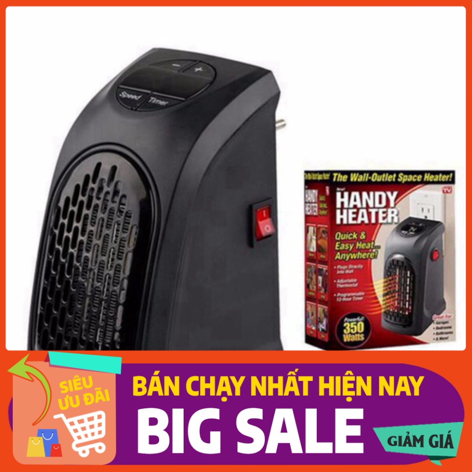 [FREE SHIP] 💥[FREESHIP+ CÓ VIDEO]💥 Quạt sưởi có hẹn giờ Handy Heater Hàng Chính Hãng💥BẢO HÀNH 12 THÁNG💥SIÊU HOT💥