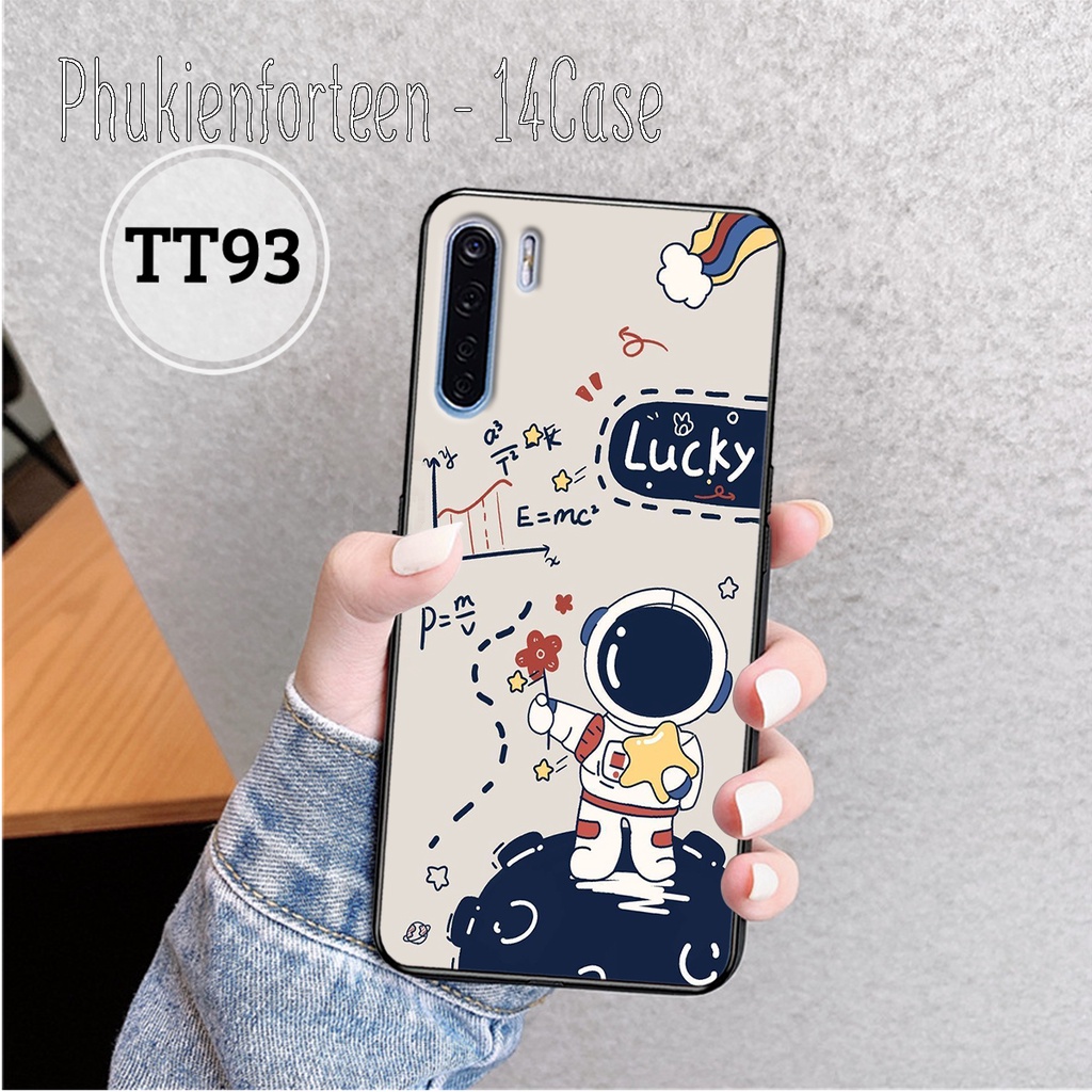 Ốp lưng Oppo A8/A31 2020 - Oppo A91/Reno 3 - Ốp điện thoại Oppo lưng cứng viền dẻo hình phi hành gia vũ trụ dễ thương.