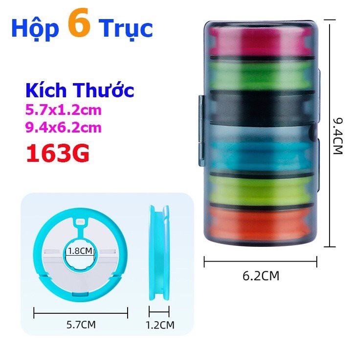 Hộp Đựng Trục Câu Đài Silicone Cao Cấp Chuyên dụng câu đơn câu đài ,phụ kiện câu Có Nhiều Phân Loại [PK 4E]