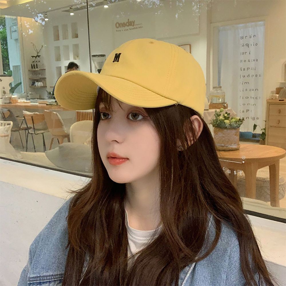 Mũ Lưỡi Trai Thêu Chữ Phong Cách Hip Hop Hàn Quốc Thời Trang Cho Nam Nữ