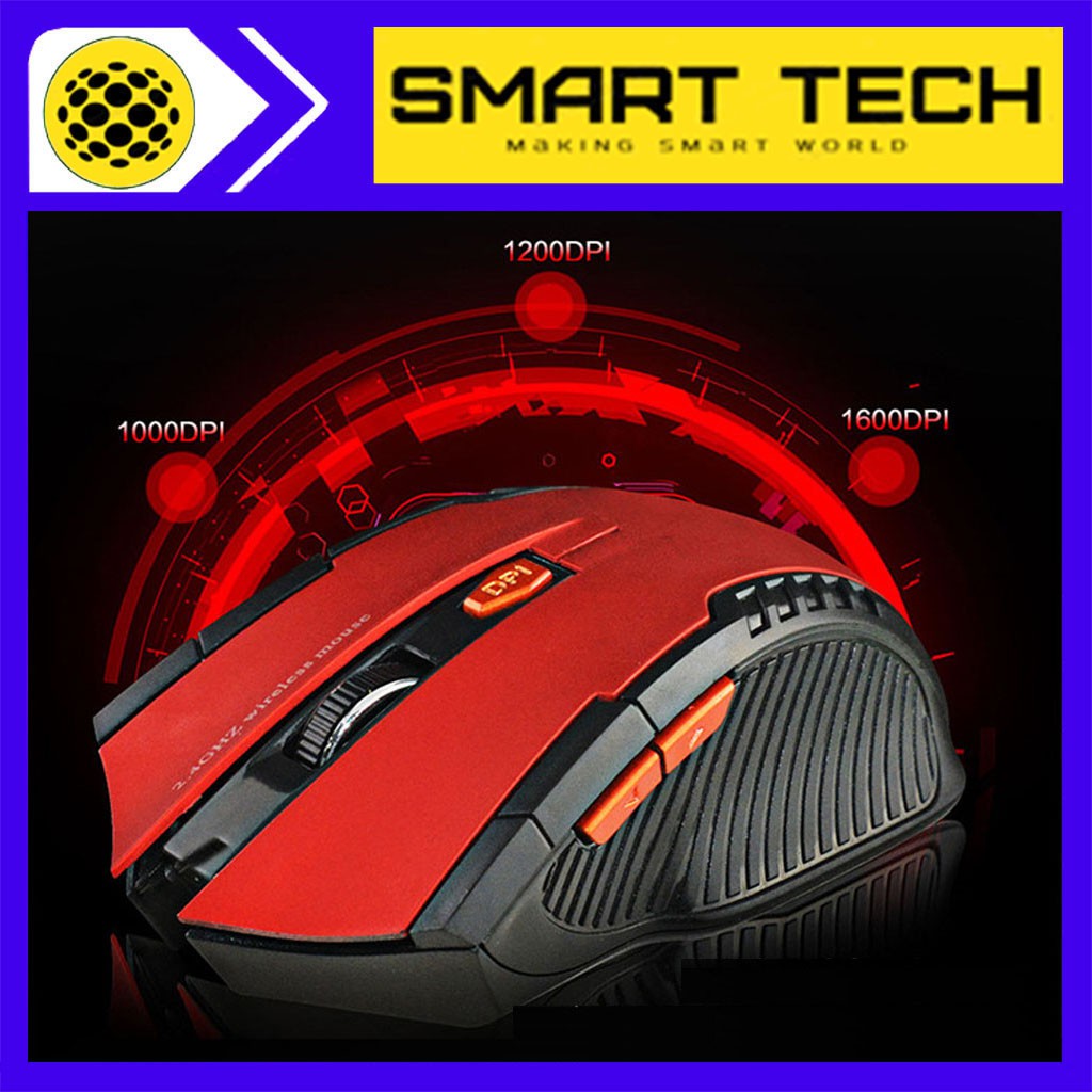 Chuột không dây M113 Tùy chỉnh DPI 1600/2400. Tích hợp 5 Phím chức năng