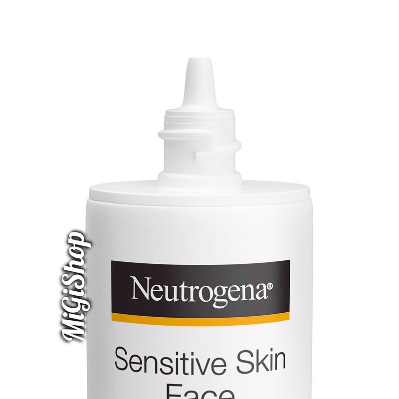 [Hàng Mỹ] Kem Chống Nắng Cho Da Mặt Nhạy Cảm Neutrogena Sensitive Skin Face Mineral Sunscreen SPF50 40ml