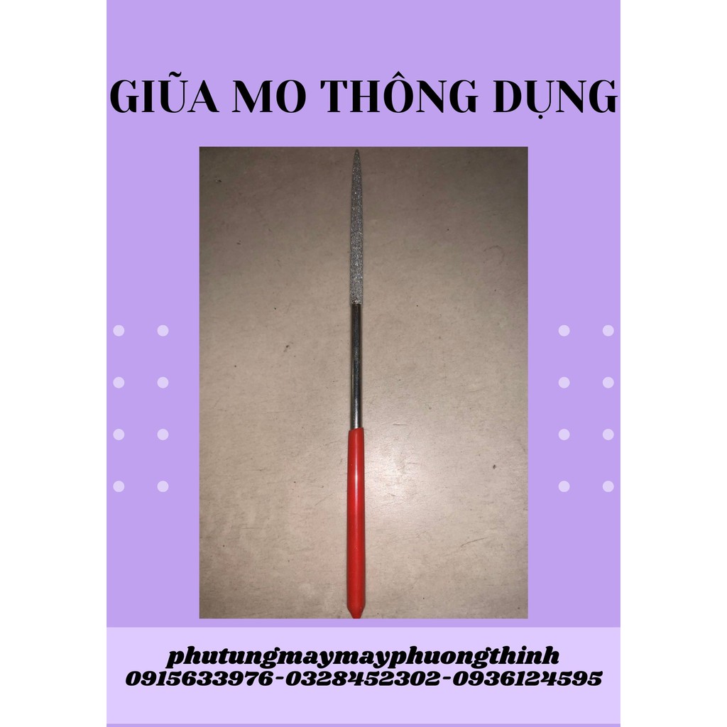 GIŨA MO THÔNG DỤNG