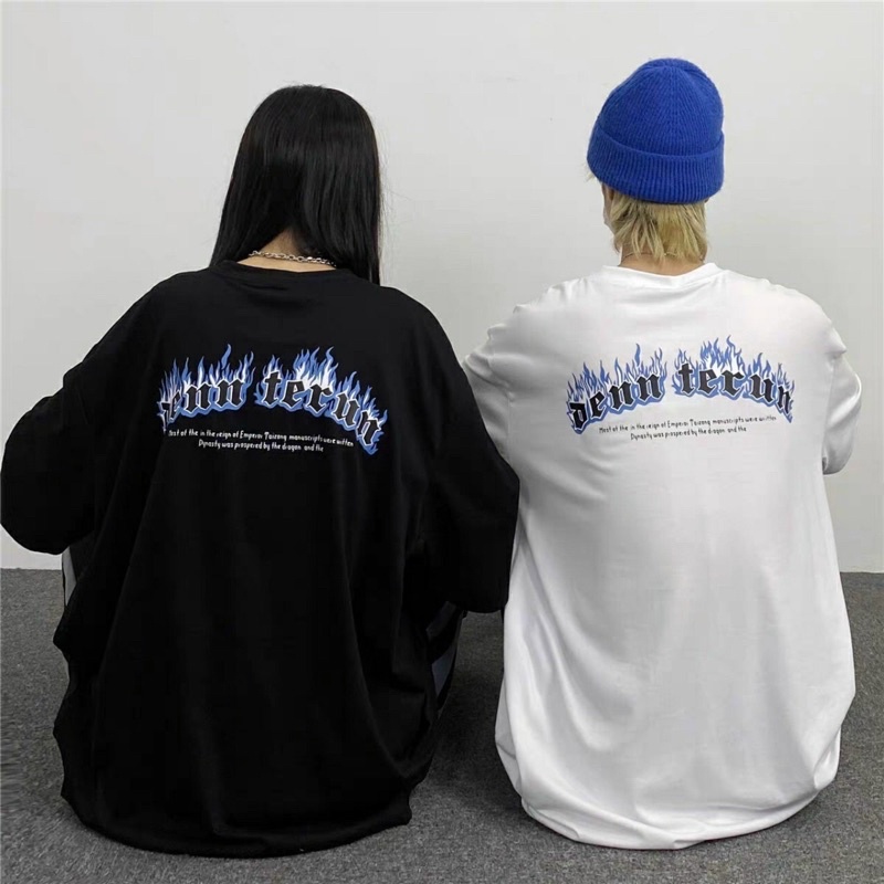 Áo phông tay lỡ form rộng, áo thun unisex nam nữ chất cotton RETUARNN