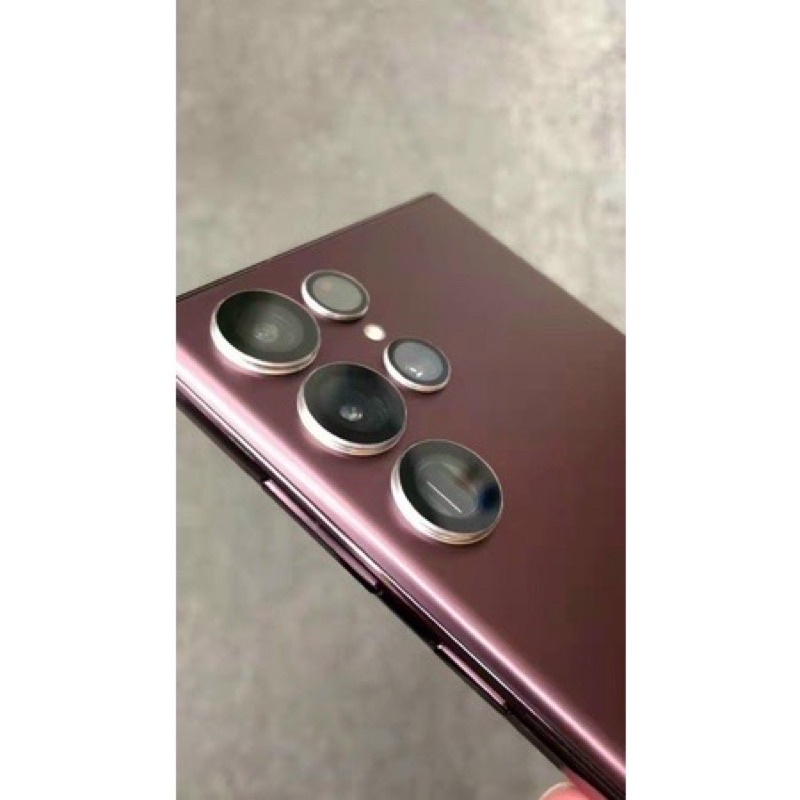 Samsung S23 Ultra, S22 Ultra_Bộ 5 dán mắt camera rời Kuzoom trong suốt bảo vệ toàn diện camera siêu tốt