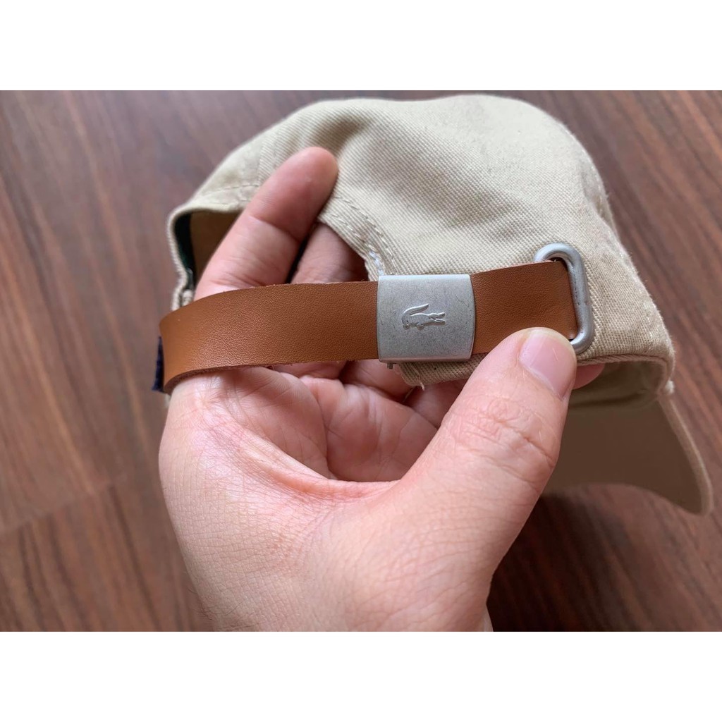 Mũ lacoste cá thêu nhỏ