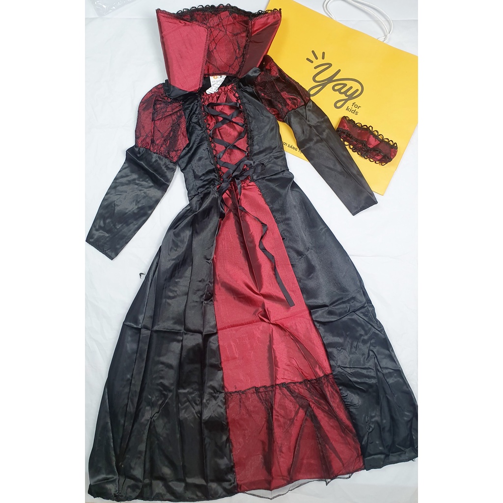 Đồ hóa trang cho trẻ - Váy Nữ hoàng Dracula | Gothic Dracula G0108 | BigBuy360 - bigbuy360.vn