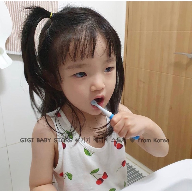 &lt;Vivid color&gt; Bàn chải đánh răng mềm mại nhiều màu sắc The Twelve Korea cho trẻ em từ 12 tháng