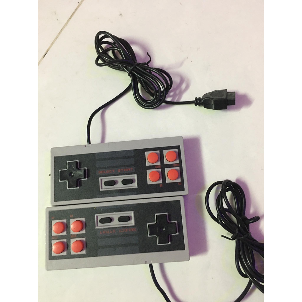 2 Tay Cầm Chơi Game Điện Tử 4 Nút 9 Lỗ (dành cho máy 620 trò