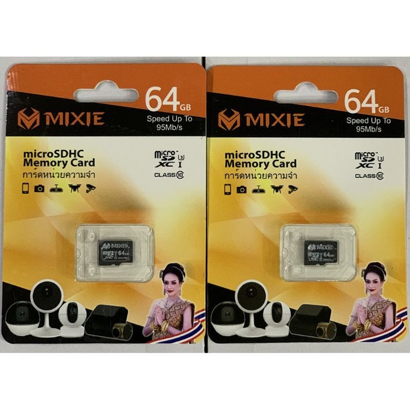 Thẻ nhớ Mixie 64GB U3 Micro TF 95Mb/s