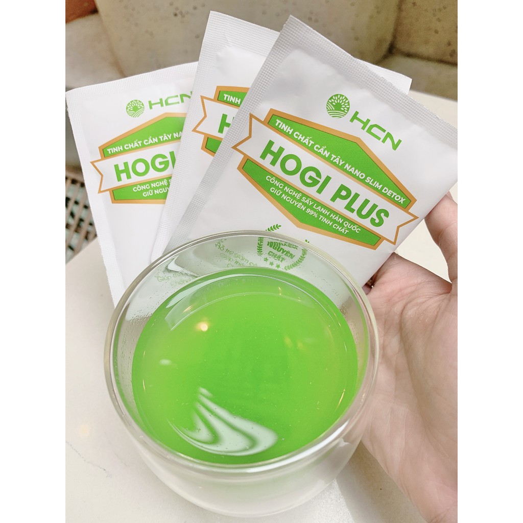 Tinh Chất Cần Tây Nano Slim Detox HogiPlus - Hộp 20 gói/200g