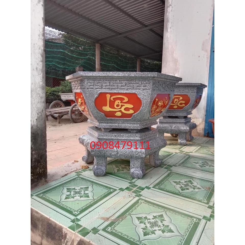 Khuôn đúc chậu lục giác 65 kèm đôn chân kỷ cao 25. Khuôn nhựa abs cao cấp.