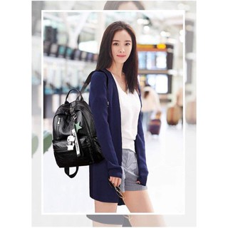 balo móc gấu QN2612( gấu trúc)