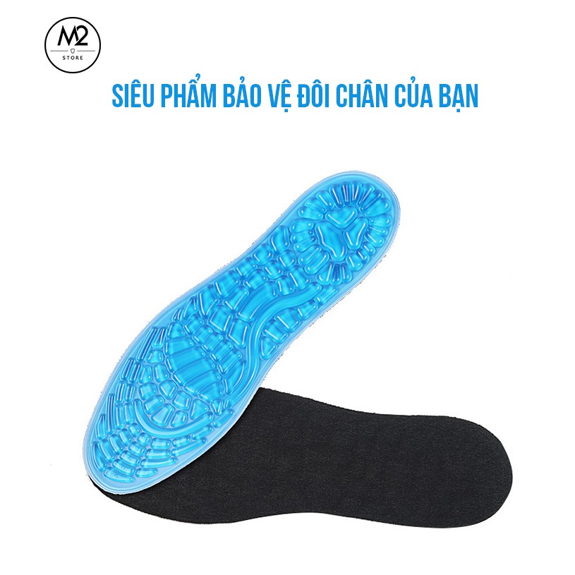 Lót giày êm chân massaging gel insoles cao cấp LGEC02