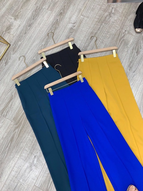 [MAY THEO SỐ ĐO] quần ống suông lưng liền, gân dọc | BigBuy360 - bigbuy360.vn