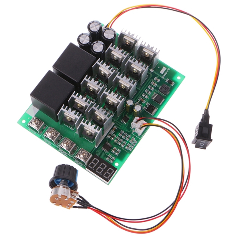 Bộ Điều Khiển Tốc Độ Động Cơ Dc 10-55v 12v 24v 36v 48v 55v 100a Pwm Hho Rc