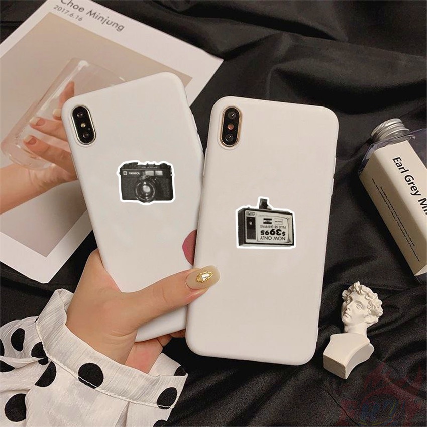 ❉ Khuôn Cắt Giấy Nghệ Thuật Phong Cách Retro Series 01 ❉ Bộ 50 Miếng Dán Chống Thấm Nước Nhiều Kiểu Dáng