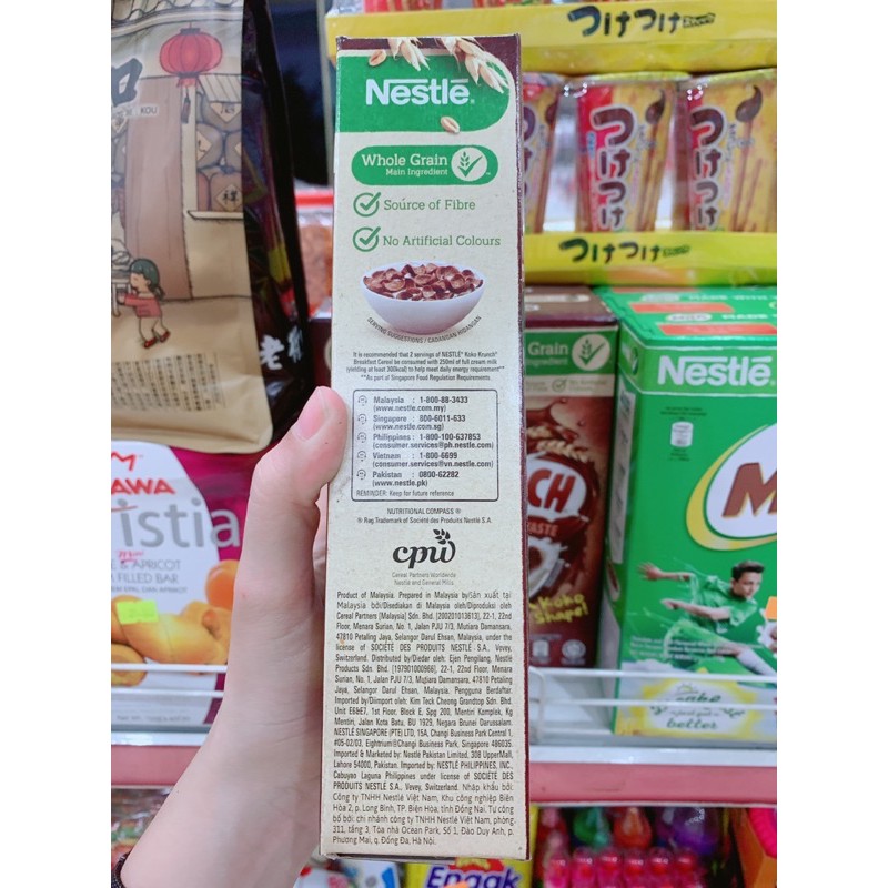 Ngũ cốc Ăn Sáng Nestle KoKo Krunch (170g)