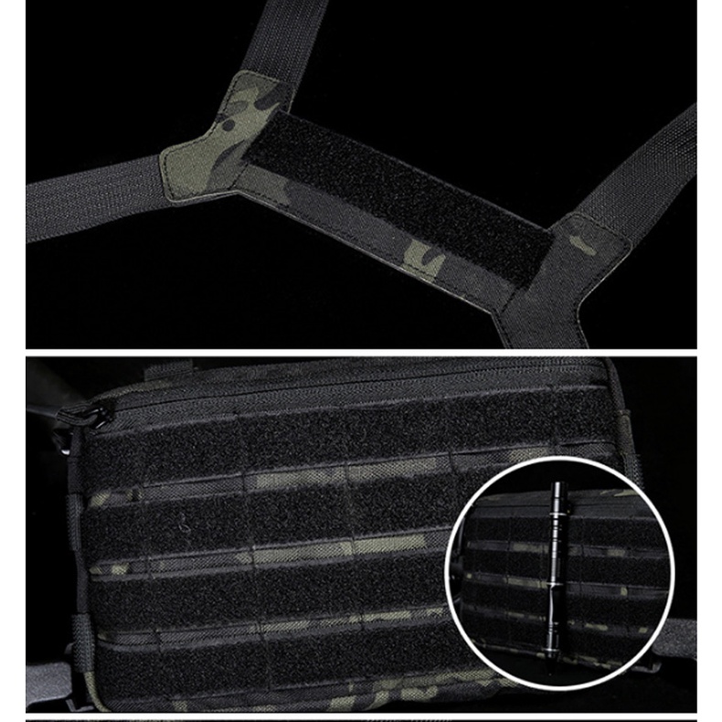 Túi Đeo Ngực 1000D Bằng Nylon EDC Cho Nam