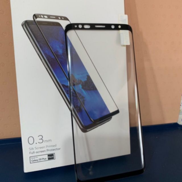 Kính cường lực Full màn Galaxy S9/S9 Plus hiệu Baseus siêu cứng chịu lực tốt / Phụ Kiện MvM