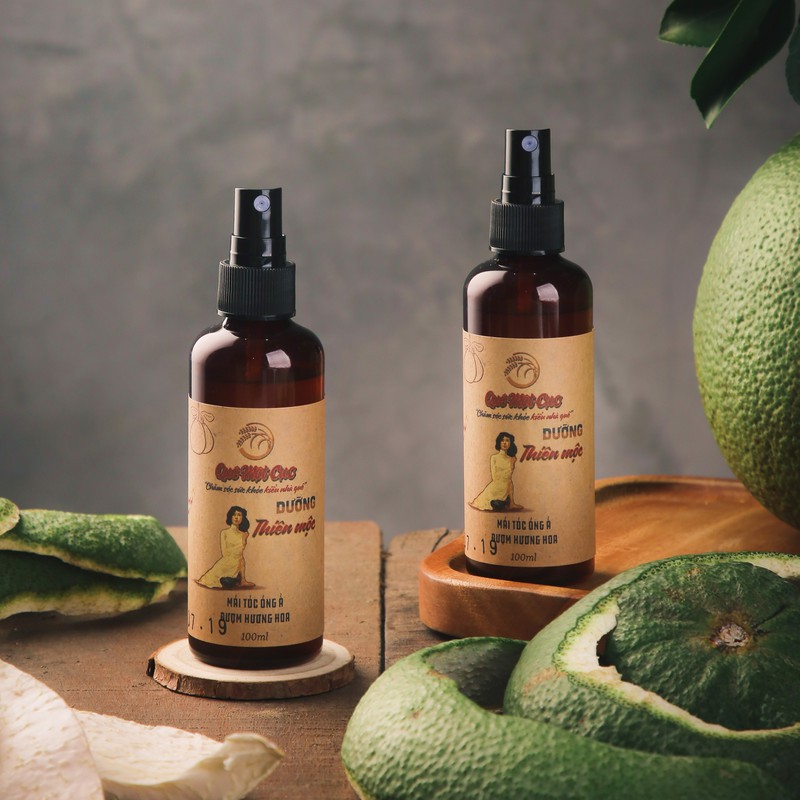 Xịt Dưỡng Tóc ORGANIC QUÊ MỘT CỤC 100ml