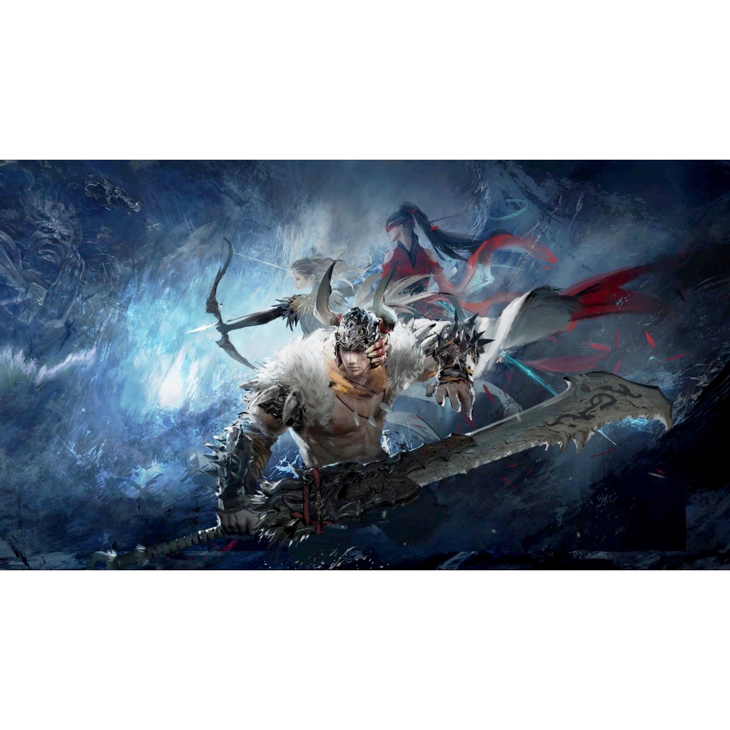 [ Tặng đế ][ 22cm ]Mô hình hợp kim Wolf King's Fang Nanh Vua Sói - Naraka : Bladepoint - Baystore