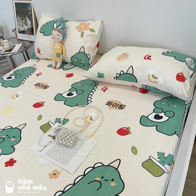Ga Gối Poly Gồm 1 Ga Và 2 Vỏ Gối được chọn mẫu (ib chọn mẫu)