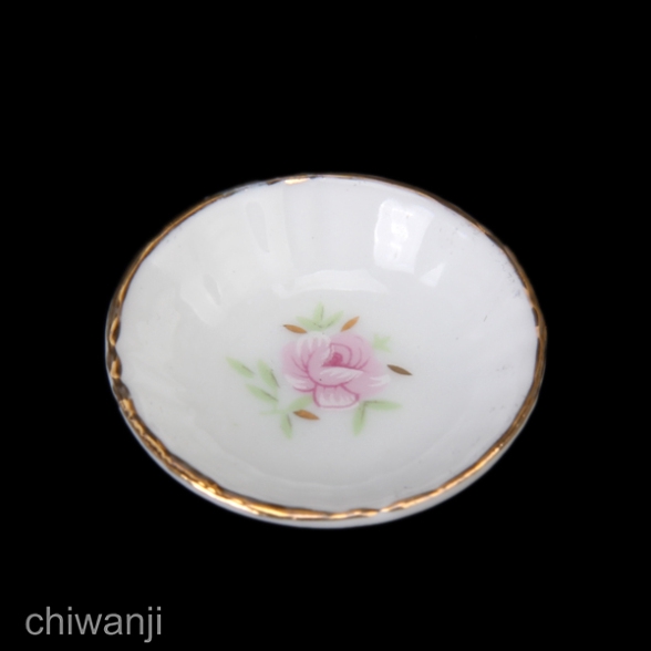 Bộ 8 Món Đồ Dùng Nhà Tắm Tỉ Lệ 1 / 12 Trang Trí Nhà Búp Bê