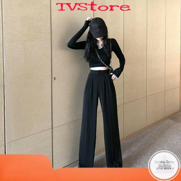 QUẦN CULOTTES PANT_CẠP CAO 2LY TÔN DÁN_M3100