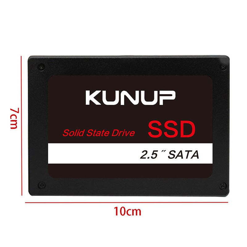 KUNUP 128GB SSD 2.5-Inch Hard Drive SATA3 Internal Solid State Drive