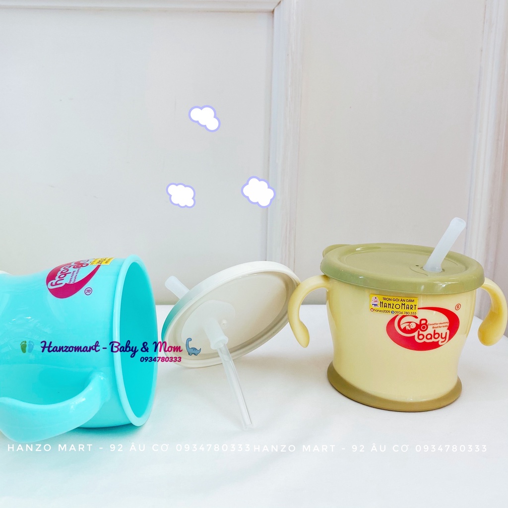 Cốc tập hút 3 giai đoạn GB Baby Hàn quốc