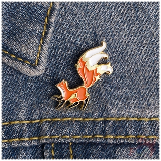 Ghim cài áo/balo tráng men hình chú cáo nhỏ series 01 dễ thương thời trang 
